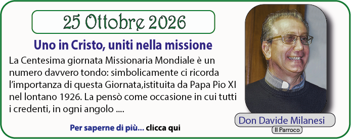 don Davide Milanesi 25 Ottobre 2026
